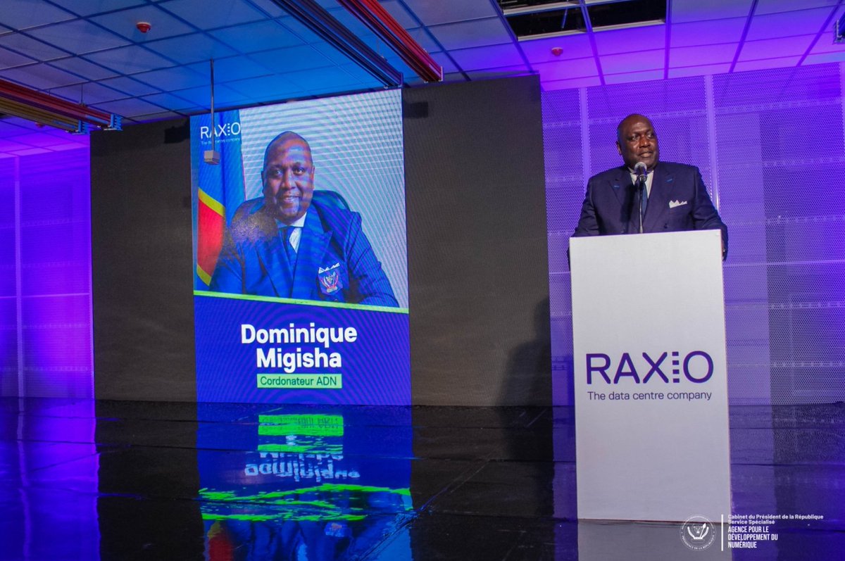 Le 8 avril 2021 j'annonçais le choix de la Société RAXIO d'implanter le 1er Data Center de type "Tier 3" en RDC.   ⤵️
Ensuite, nous les avons encouragé et accompagné durant tout leur parcours d'investisseur qui ne fut pas facile...

Ce 22 août 2024 leur imposant Data Center