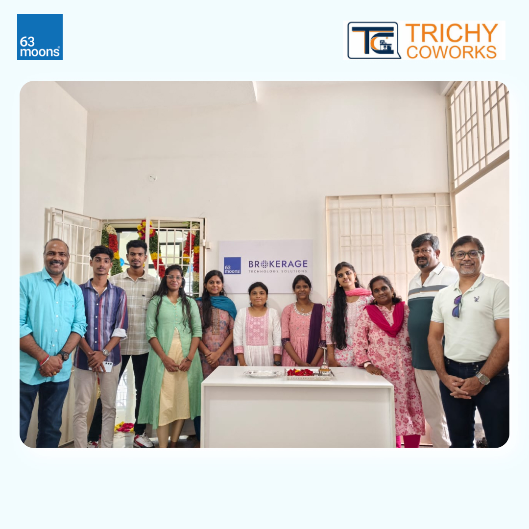 TrichyCoworks's tweet photo. Welcome, 63 Moons! 🎉 We're excited to announce that 63 Moons has joined our Trichy Coworks community! 🌟

🌟 Looking forward to amazing collaborations and growth together!

63 Moons Technologies Limited | Trichy Coworks

#Welcome63Moons #TrichyCoworks #CommunityGrowth https://t.co/C9KlydXHuZ