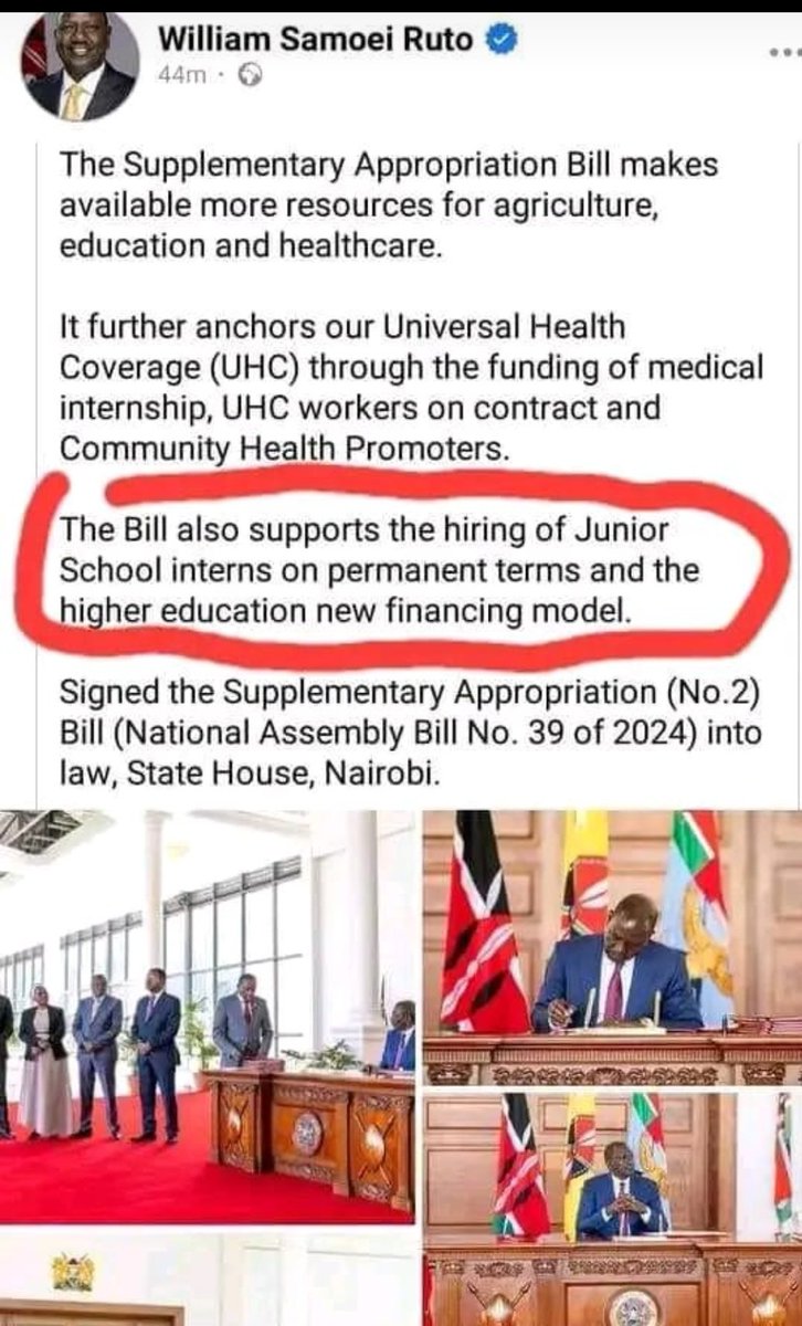 The government of double speak. Should we believe the president or the CS?
#occupyTSC
#confirm46kJSSinterns 
#KillCBC
#occupytsc