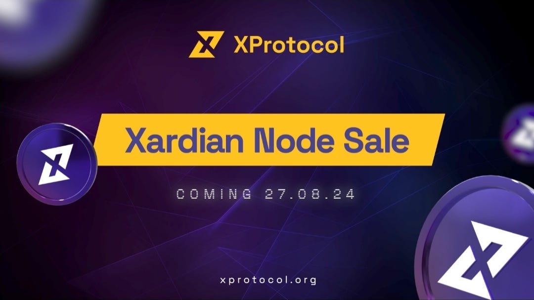 muSPK_'s tweet image. #XardianNodes are here!
🔹175,000 nodes from 0.05 ETH. Prices rise with each tier, with a tiered whitelist for community members, partners, and investors. 📷Lifetime access + rewards up to 20% of $KICK!  Whitelist: Aug 27 | Public: Aug 29. More: docs.xprotocol.org/x-protocol-lit…
#XProtocol