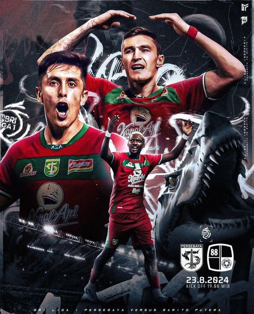WAJIB 3 POINT MALAM INI

#persebaya #persebayasurabaya #surabaya #persebayaday #wani #bonek #bonita #briliga1 #liga1 #ligaindonesia #sepakbola