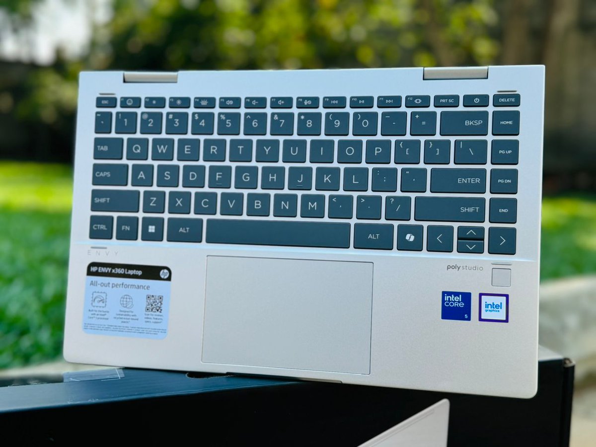 OmakuyuB's tweet image. HP Envy 14X360 ES1013DX - Intel Core 5 - 120U Processor - 8GB Ram DDR4 - 512GB SSD NVMe - Intel Iris Xe Graphics - Backlit Keyboard - 14&quot; IPS Touch Screen - Finger Pirnt Reader - HP 5MP Camera - Windows 11 Home - Natural Silver - Brand New 
Call/ Whatsapp:
0787653234/ 0753359233