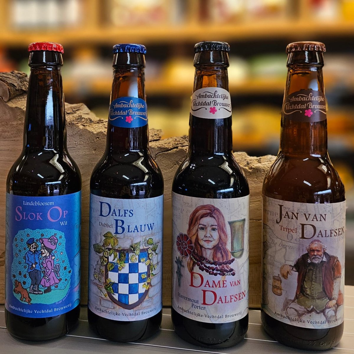 𝐒𝐩𝐞𝐜𝐢𝐚𝐚𝐥𝐛𝐢𝐞𝐫𝐞𝐧 Waarom van ver halen als het van dichtbij kneiter lekker is?!  Proef de speciaalbieren van de 'Ambachtelijke Vechtdal Brouwerij' in Dalfsen. Lokaal gebrouwen met passie, puur natuur en boordevol smaak. Geniet van echte ambacht, gewoon uit het Vechtdal