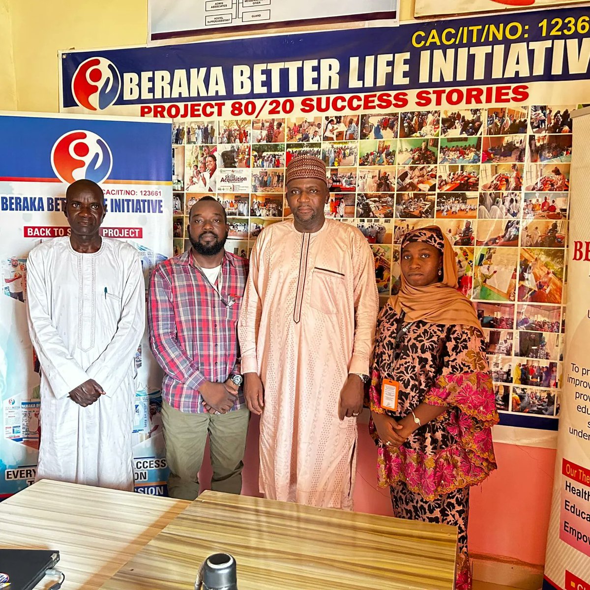 Beraka Better Life Initiative (BBLI) wishes to extend its sincere gratitude to the Coalition of NGOs (CONNS) Sokoto State for including our organization in the Organizational Capacity Assessment conducted on the 21/08/2024

Thank you, CONNS!