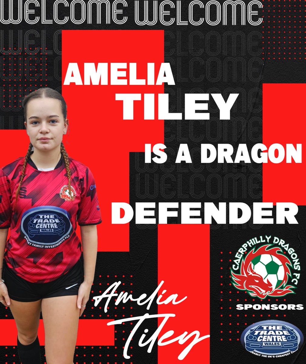 CaerDragonsFC's tweet photo. We would like to welcome 4 new players to our U16's Dragons family! ⚽️ https://t.co/KmDVh6FqZW