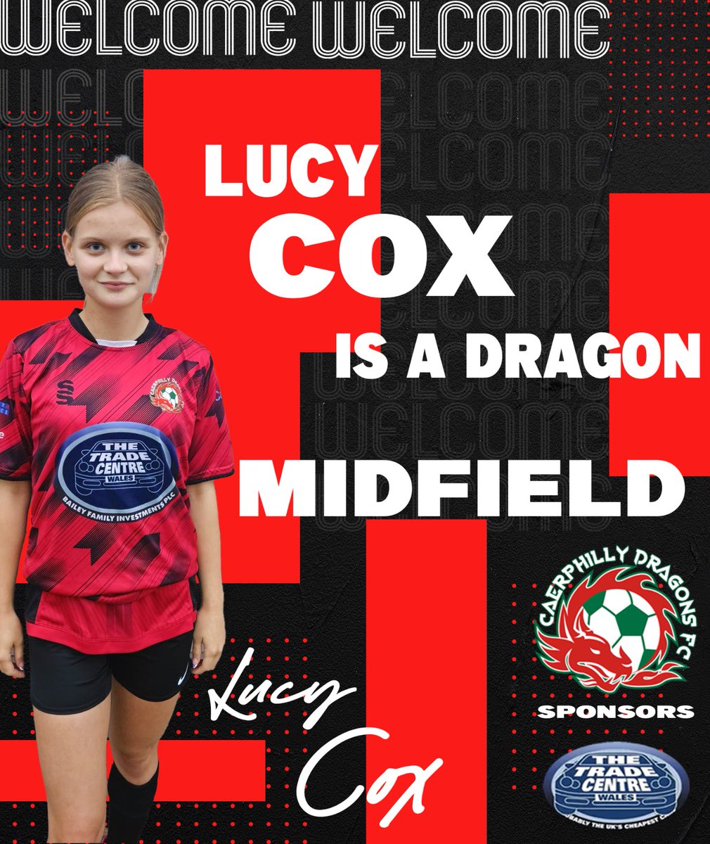 CaerDragonsFC's tweet photo. We would like to welcome 4 new players to our U16's Dragons family! ⚽️ https://t.co/KmDVh6FqZW