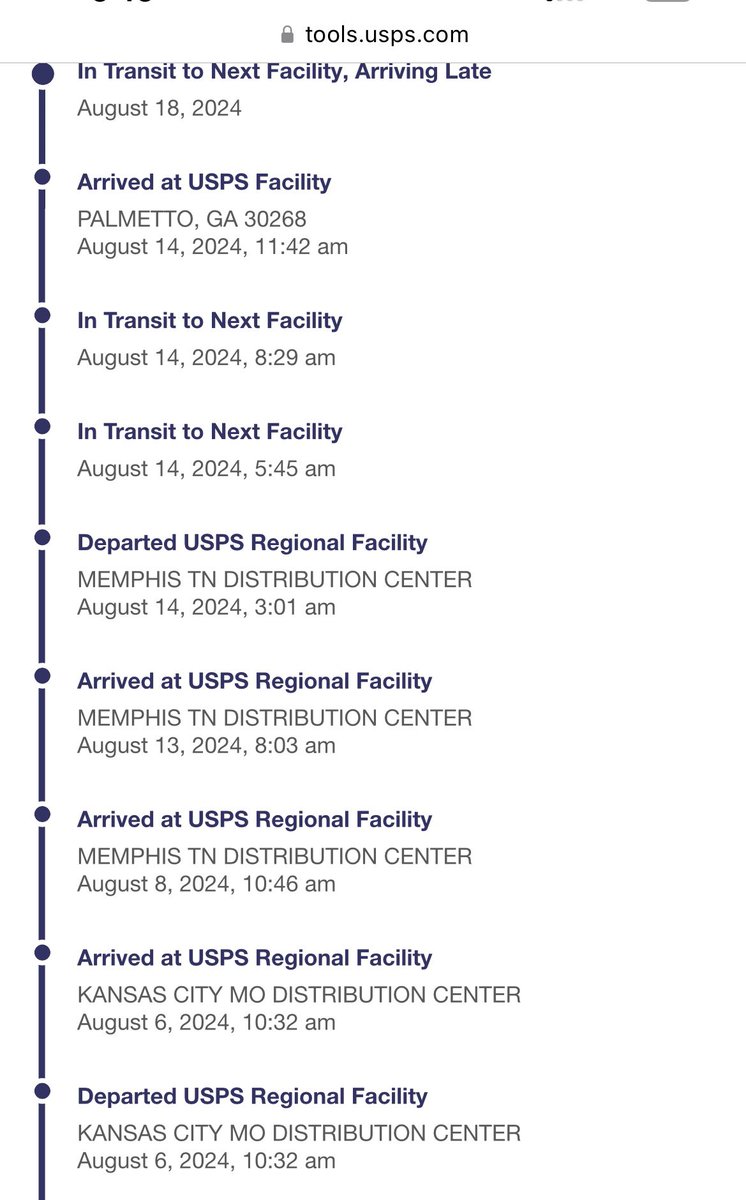 Swartzwalker's tweet photo. @USPSHelp I ordered stamps and a few collectibles from your website. The tracking info says it’s been in shipping for close to three weeks. What are my options if the post office can’t deliver their own products? https://t.co/qoz95RsdK4