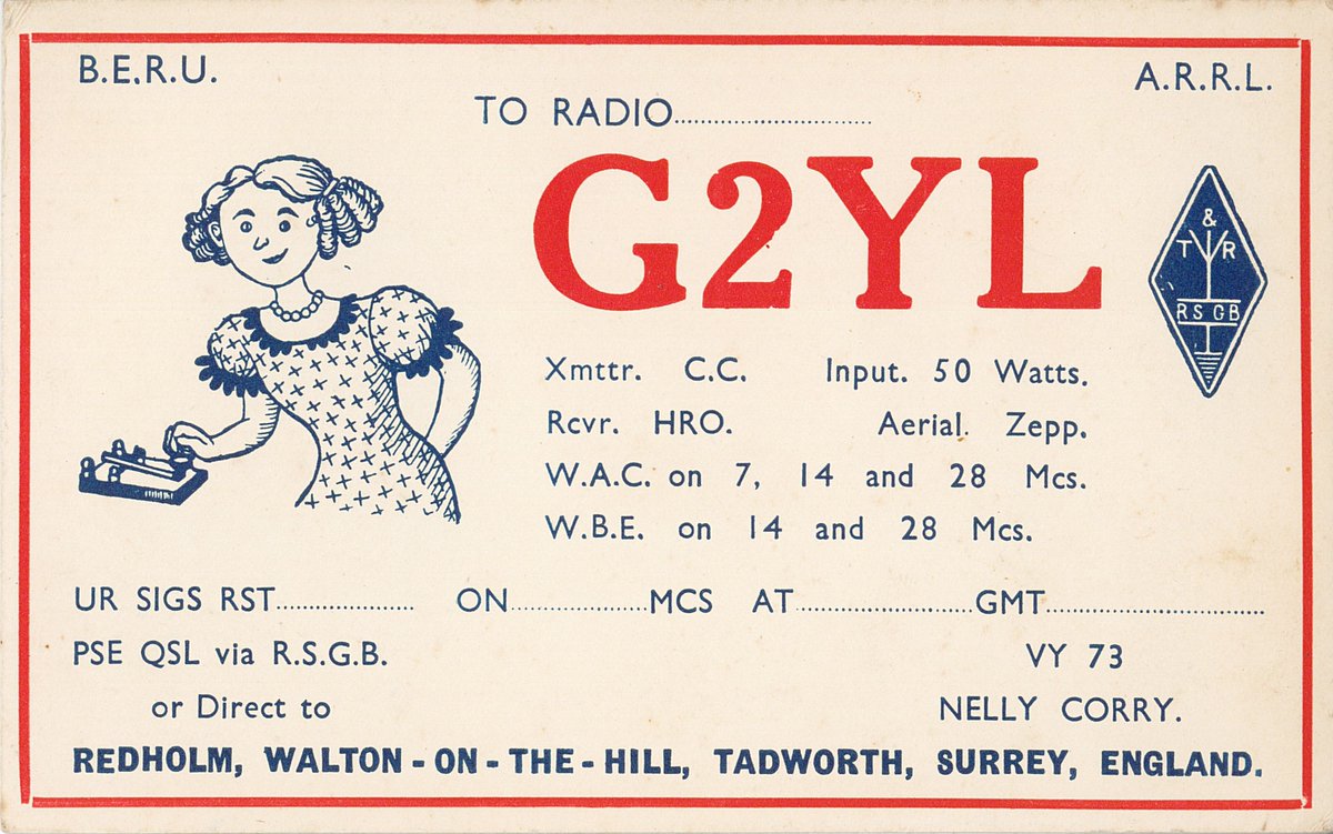 Discovery Day - Radio Archive

Visit us today and join the Collections Team to discover more about the work and achievements of two of the first female amateur radio pioneers, Barbara Dunn and Nell Corry.

Tickets: £5 per person in addition to regular admission charges. Limited