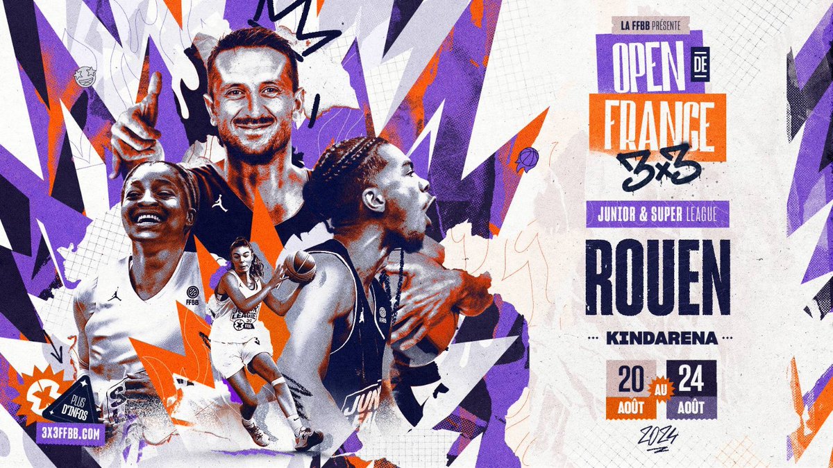 OPEN DE FRANCE 3x3 A ROUEN 

TEAM ERMONT 3X3
14H00
15H20
16H40

TEAM ERMONT BLUE ( la jeunesse )
18H00
19H20
20H40

youtube.com/watch?v=xydcIs…

<a href="/3x3ffbb/">3x3 FFBB</a> <a href="/BasketValdOise/">CD basket 95</a> <a href="/BcErmont/">Basket Club Ermont</a> <a href="/groupesenef/">SENEF</a>