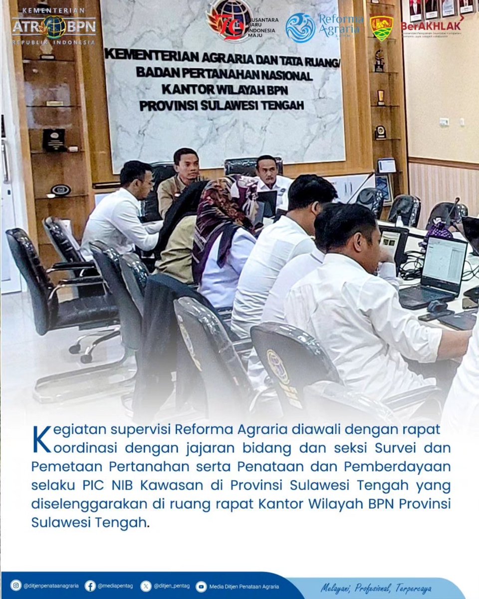 Media Ditjen Penataan Agraria tweet media