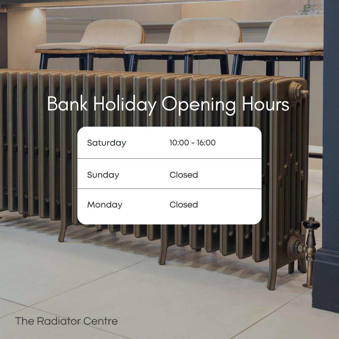 Enjoy your summer bank holiday weekend! 🌞🎉 

Please note that our showrooms will be open as usual on Saturday from 10am-4pm. However, we will be closed on the bank holiday Monday. 

Wishing you a fantastic long weekend!