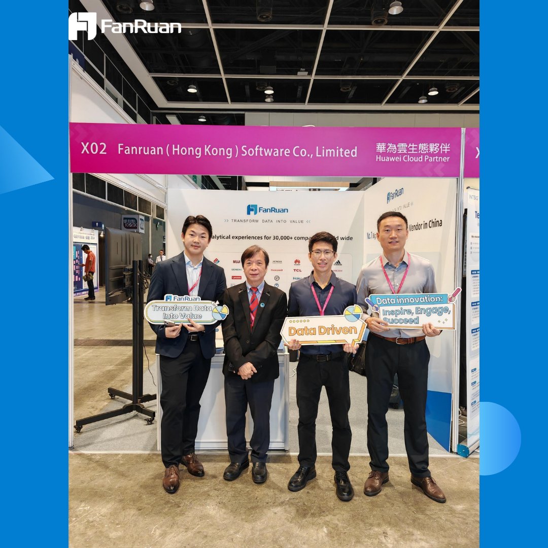 FanruanSoftware's tweet photo. 💎#FanRuan - The Belt and Road Software Pavilion (Hong Kong) 2024 💎 Day 1 photo dump!

Excited to share our products and #solutions  of #BusinessIntelligence and #DataAnalytics today!

#TheBeltAndRoadSoftwarePavilionHK2024 #AI #Workflowoptimization #HongKong https://t.co/If8Dh2kvZf
