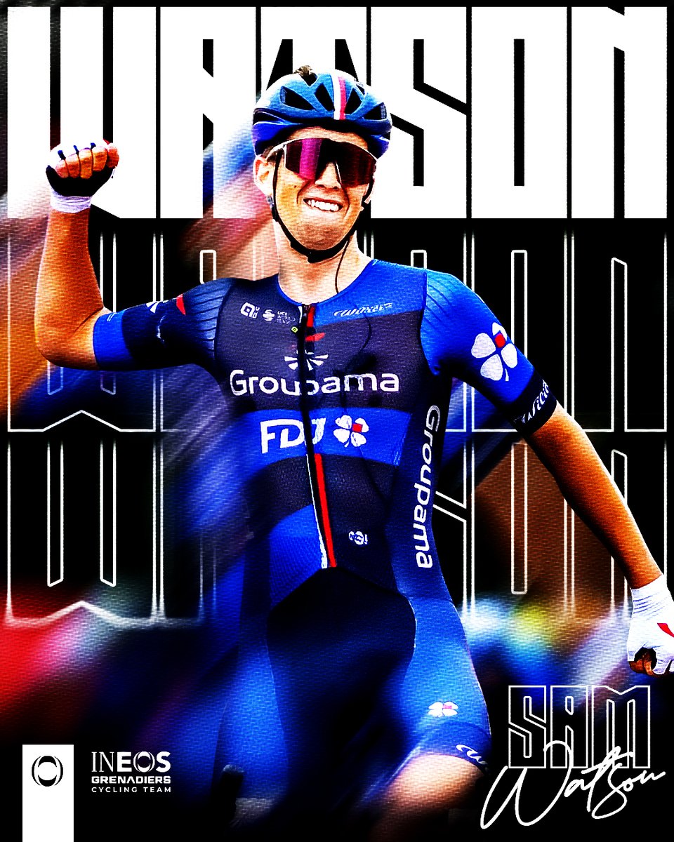 INEOS Grenadiers (@ineosgrenadiers) on Twitter photo Arriving in 2025. Meet our brand new British Grenadier! 🇬🇧
We're pleased to announce that top young talent <a href="/samuel_wats0n/">Sam Watson</a> has signed a two-year contract with the team.
Welcome Sam! 👊 Arriving in 2025. Meet our brand new British Grenadier! 🇬🇧
We're pleased to announce that top young talent <a href="/samuel_wats0n/">Sam Watson</a> has signed a two-year contract with the team.
Welcome Sam! 👊
