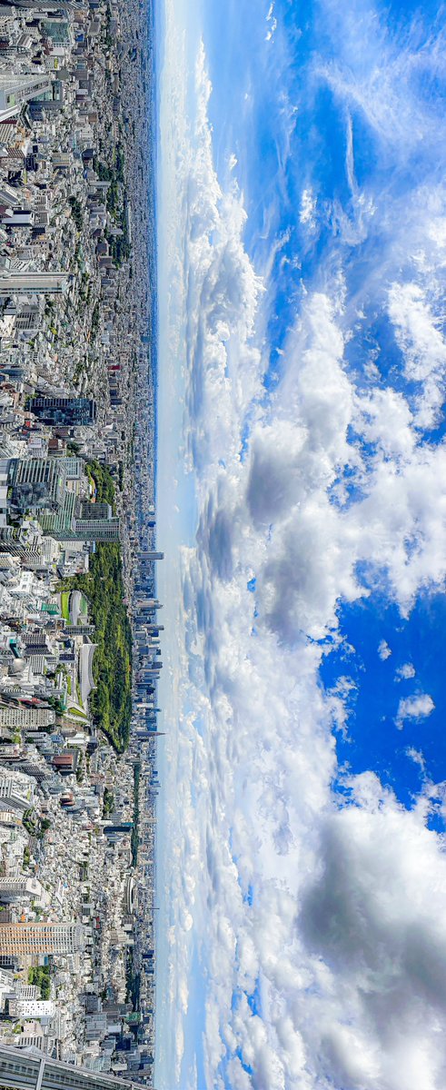 haskap1017's tweet photo. 写真をタッチしていただくと東京の大空が広がります https://t.co/9C7RJZkquo