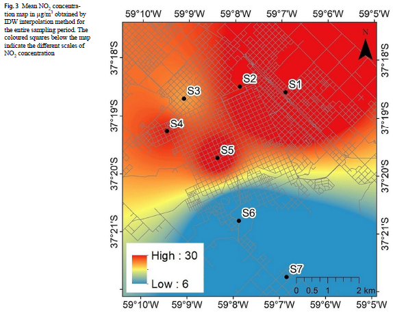 CarlaStadler's tweet photo. We're glad to share our new publication about #NO2 concentrations in a medium-size city 💨 using passive samplers 🧪and #GIS tools to determine the main gas sources 🚗🏬. So you want to read more? 🧐
Links⬇️
https://t.co/3Z7I5rzZTq
Or https://t.co/VCZa8AtVsL https://t.co/w0hYp1I65N
