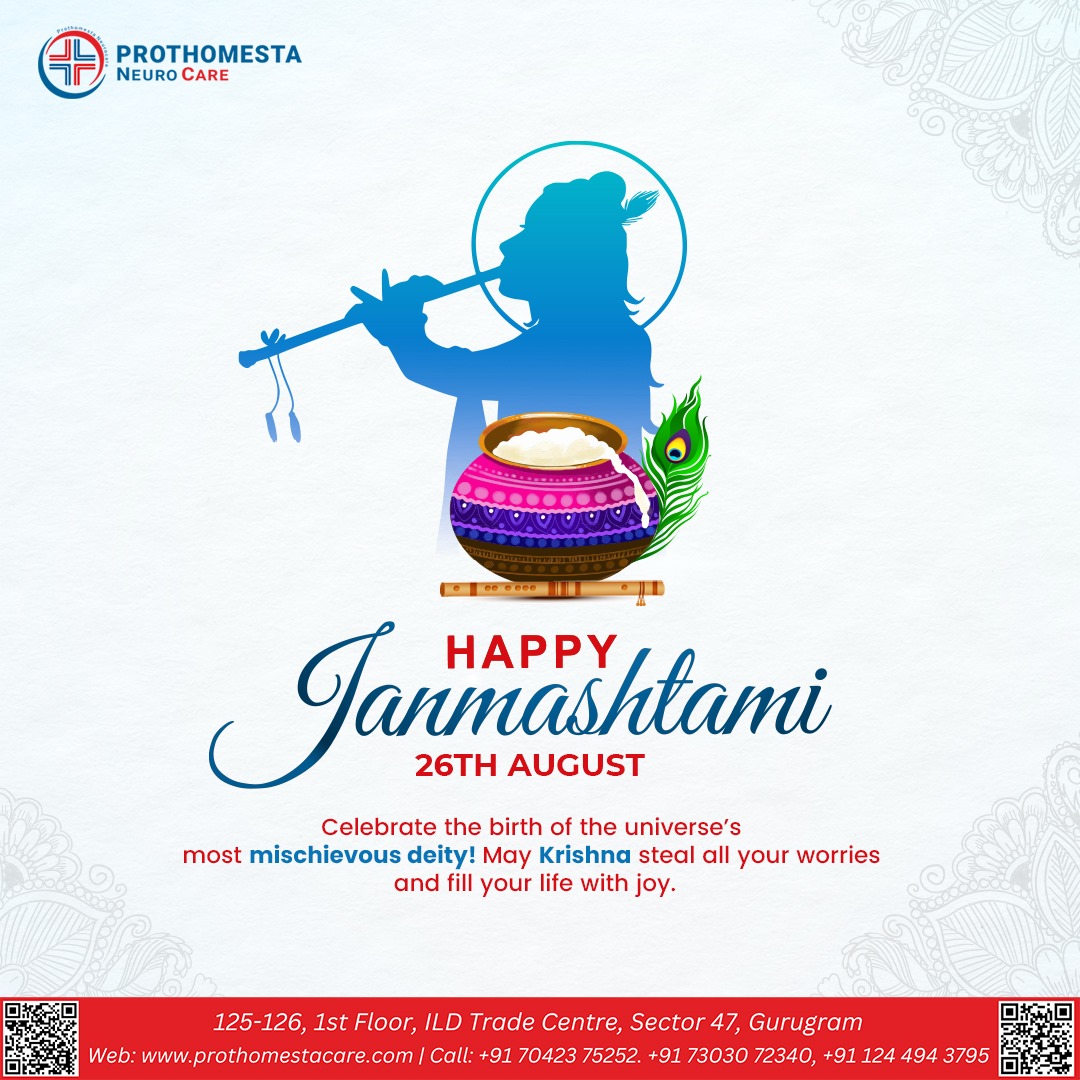 Pro_Neurocare's tweet photo. Wishing You a Joyful Krishna Janmashtami! 📷
May His teachings inspire you to live a life full of compassion, joy, and purpose.
Happy Janmashtami to you and your family!
#KrishnaJanmashtami #Janmashtami2024 #prothomesta #prothomestaclinic #ProthomestaNeuroCare #ProthomestaCare https://t.co/LKsECPjkNR