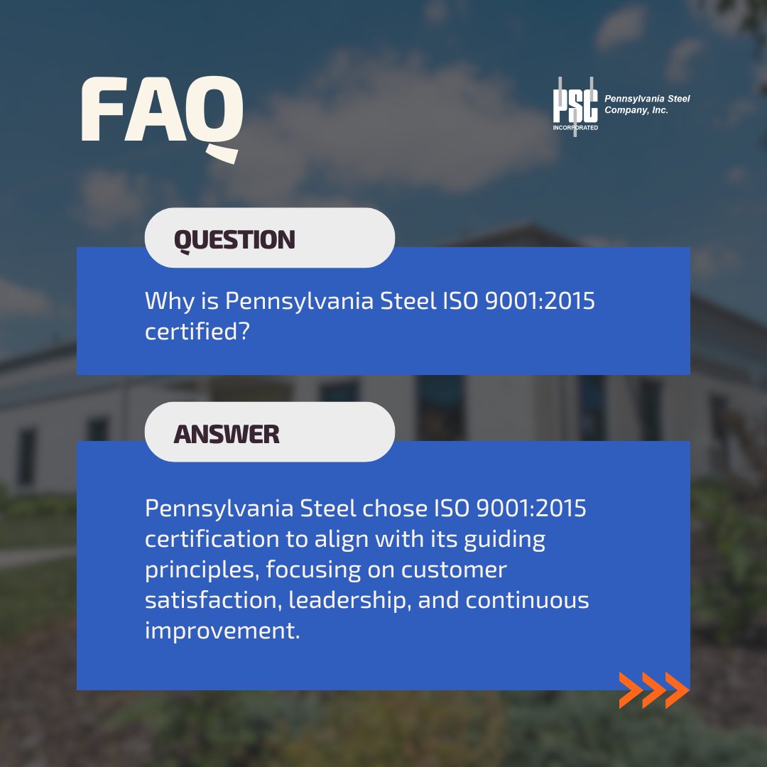 steel_pa's tweet image. Curious about our ISO 9001:2015 certification? Swipe through for answers to FAQs and more details! Drop any additional questions you have in the comments below.👇

pasteel.com/iso-90012015/

#pasteel #iso9001 #qualitymanagement #steelindustry