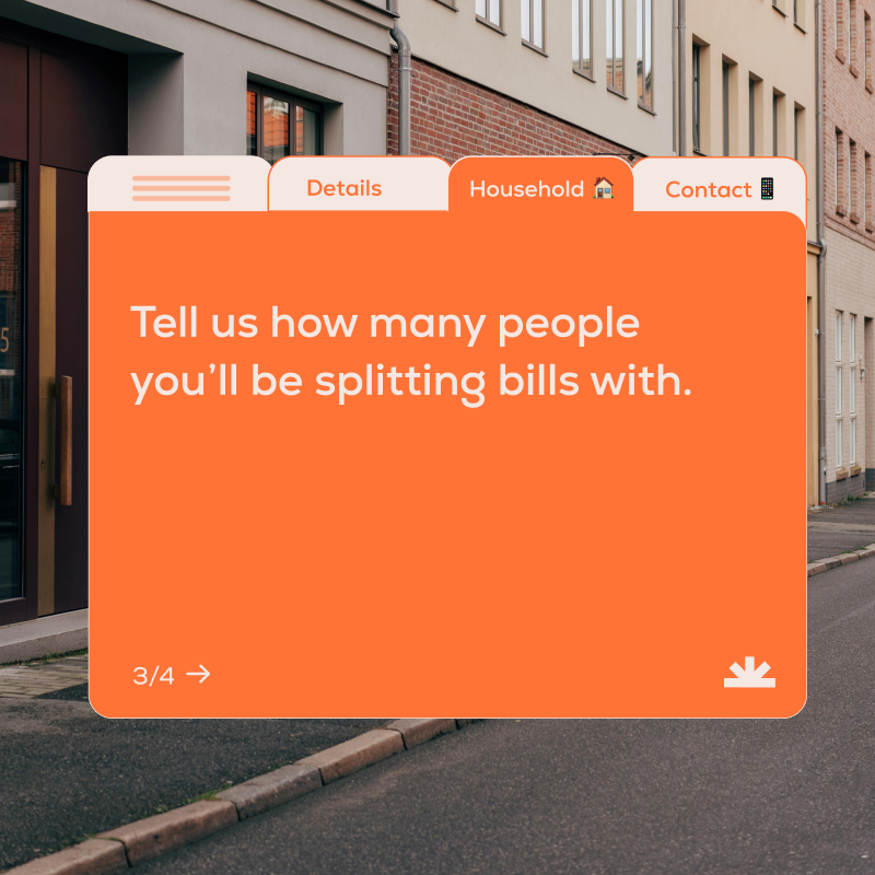 homebox_uk's tweet image. You don’t need to fill out complicated forms to sign up with Homebox. 

We keep it simple – just the basics, and you’re set ✅

#EasyLiving #AutomatedBills #Homebox #billbundling #householdbills
