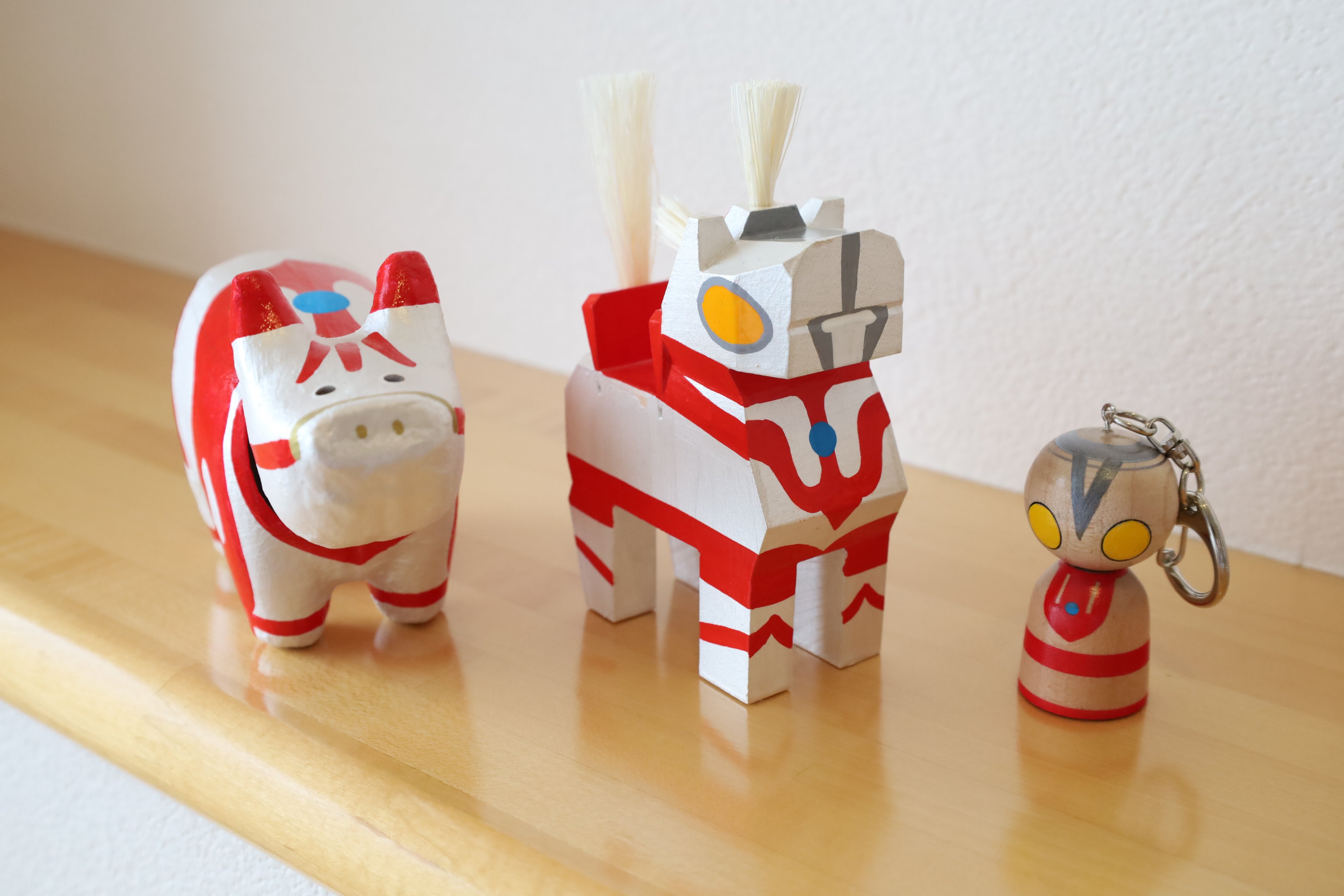 ウルトラマン赤べこ 福島限定発売 福島県須賀川市】特撮の神様 円谷英二