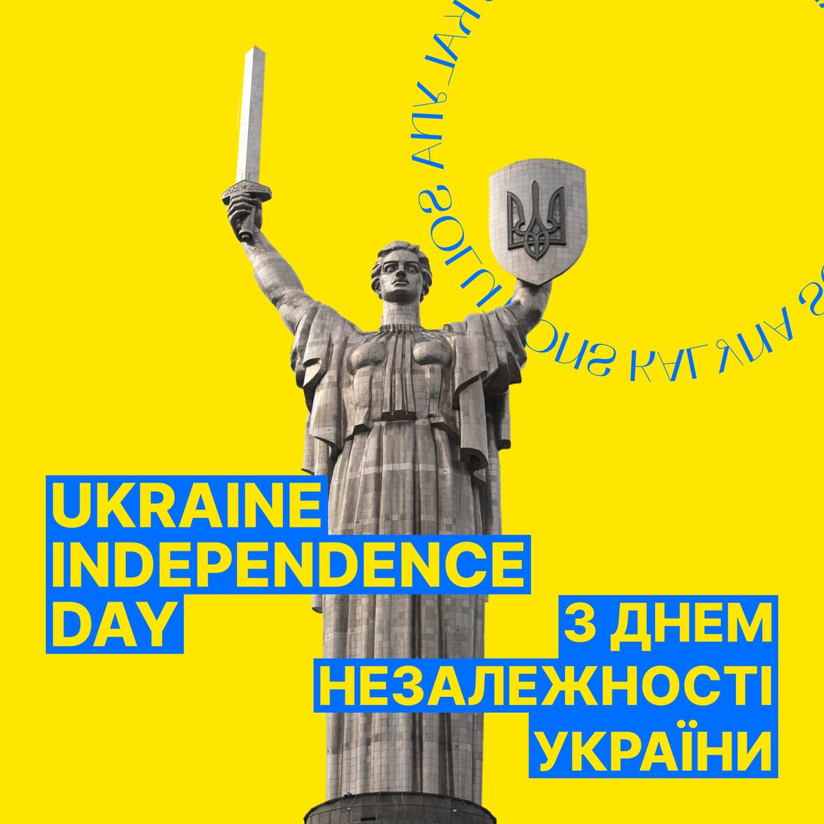 KalynaSolutions's tweet image. Happy Independence Day, Ukraine!
Today, we honor the strength and resilience of our nation!
🇺🇦💙💛

 #Ukraine️  #StandWithUkraine  #kalynasolutions