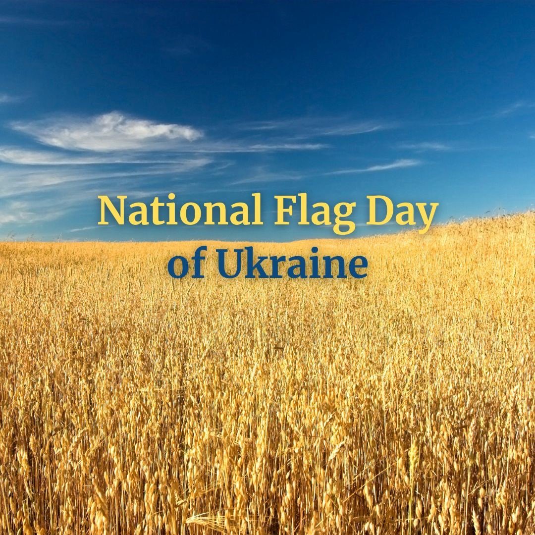 Today, together with all Ukrainians, we celebrate 🇺🇦 Flag Day, honoring the deep significance of national symbols. The 🇺🇦 flag, with its vibrant blue and yellow colors, represents more than just a country; it embodies the spirit, unity, and resilience of the 🇺🇦 people.
1/3
