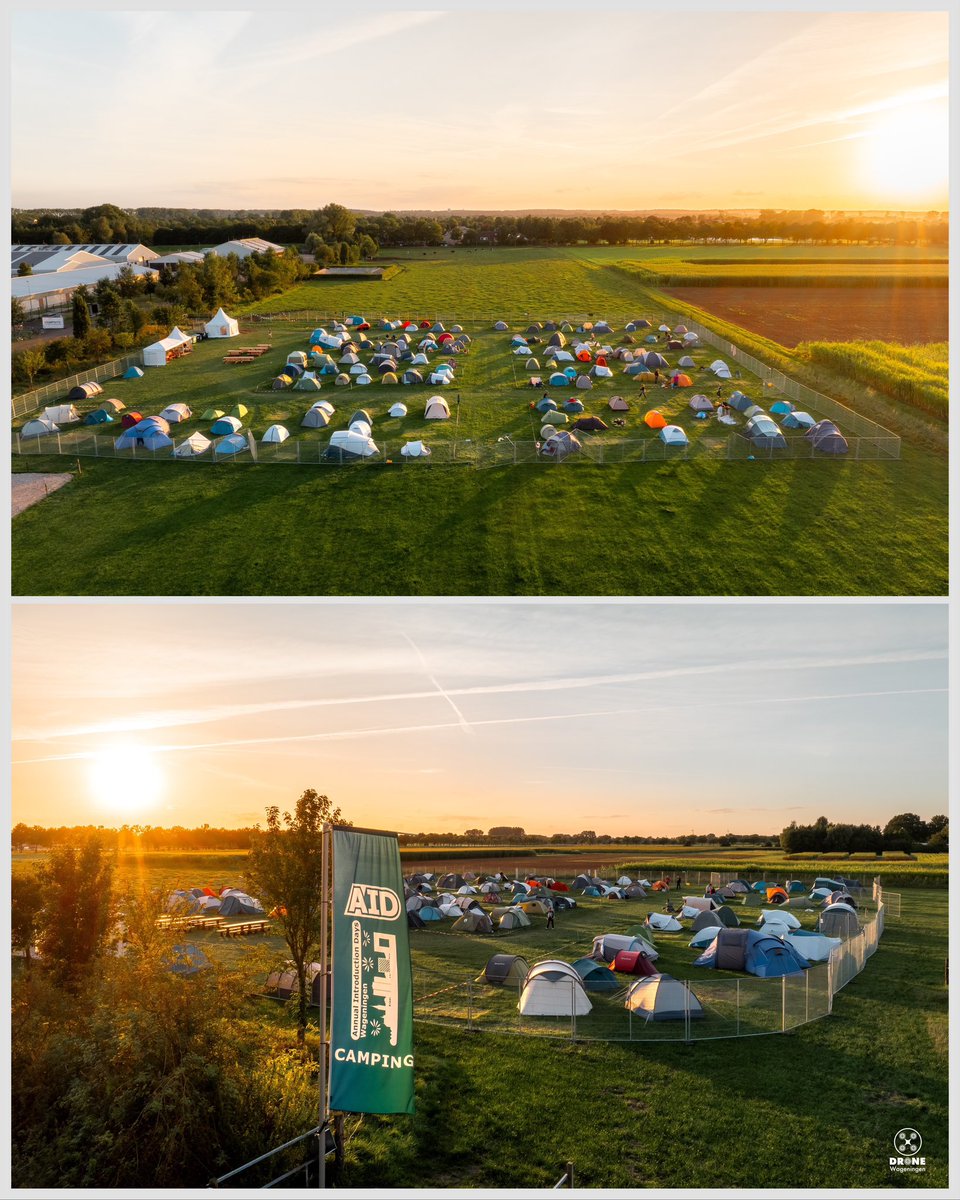 The <a href="/aid/">Aid</a>.wageningen Festival 🎉 After a week full of activities the AID concluded with the festival @campuslifewageningen🪩The @uniwageningen welcomed over two thousand new students🎓@Dronewageningen wishes all the new students a wonderful time here in Wageningen! #wageningen