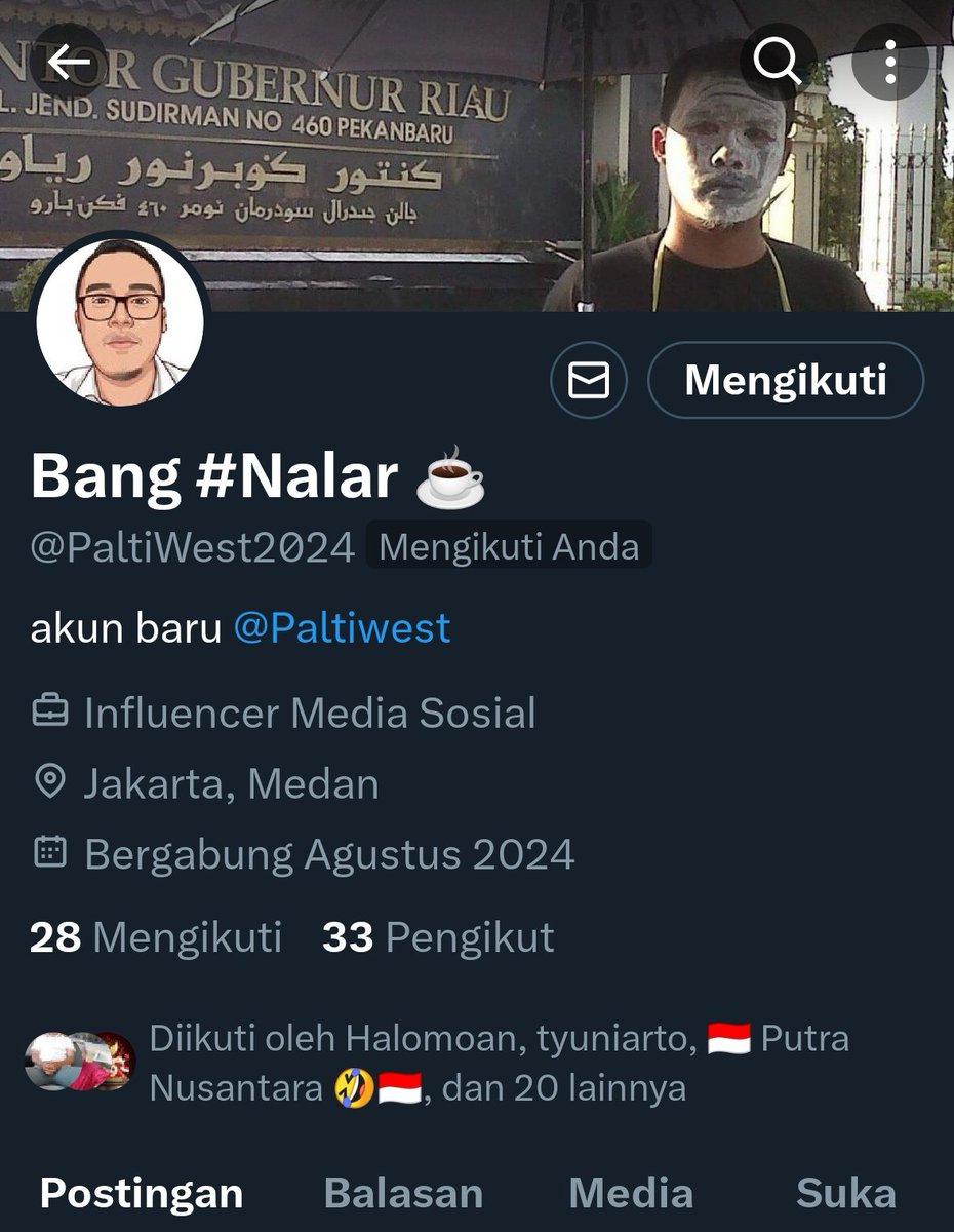 Kembali Folow akun @PaltiWest2024 skaar... 

x.com/PaltiWest2024?…