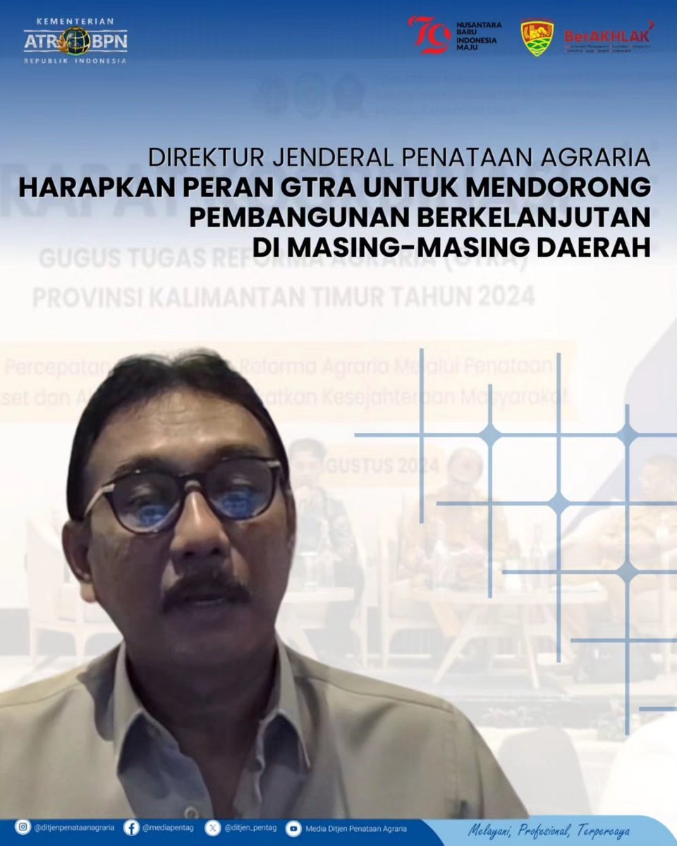 Media Ditjen Penataan Agraria tweet media
