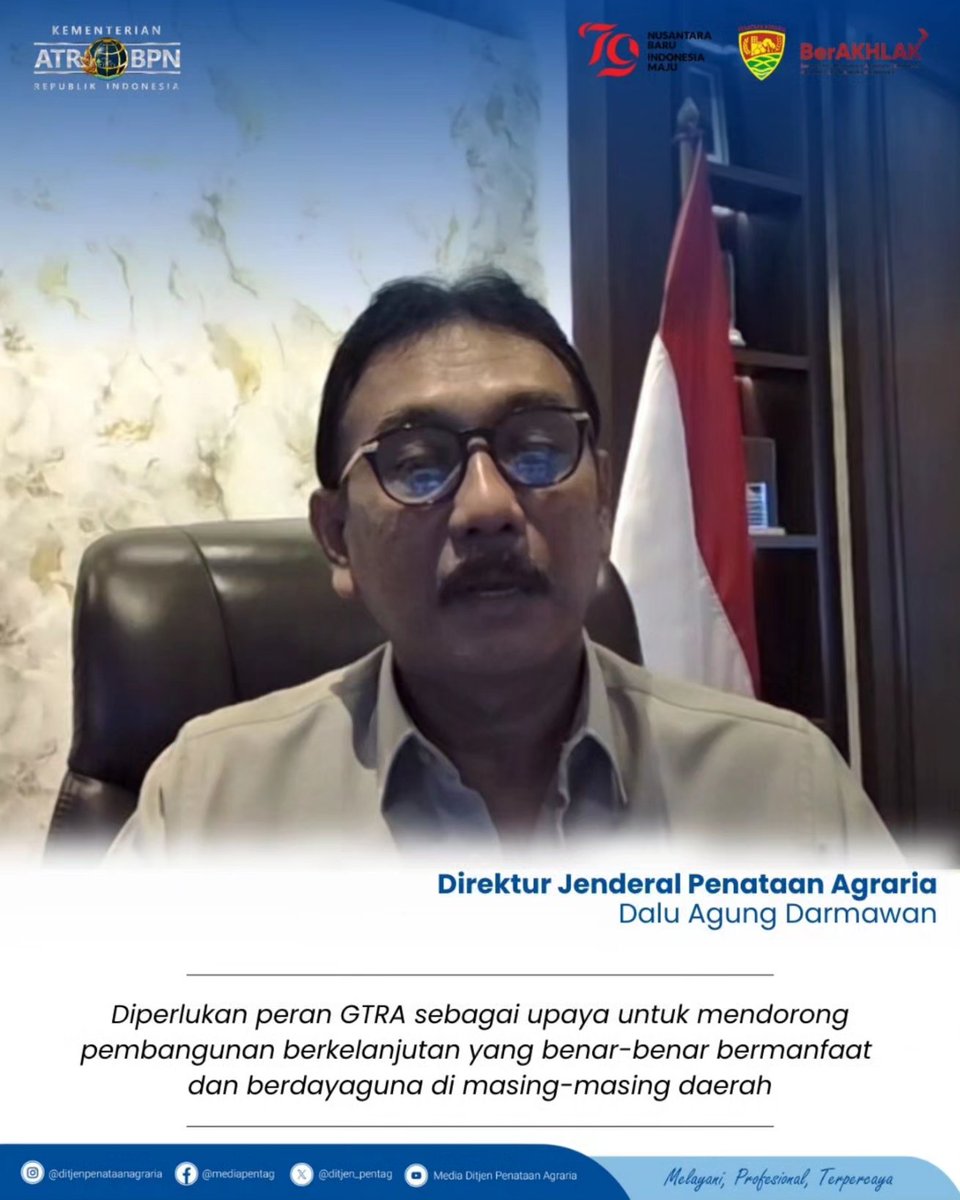 Media Ditjen Penataan Agraria tweet media