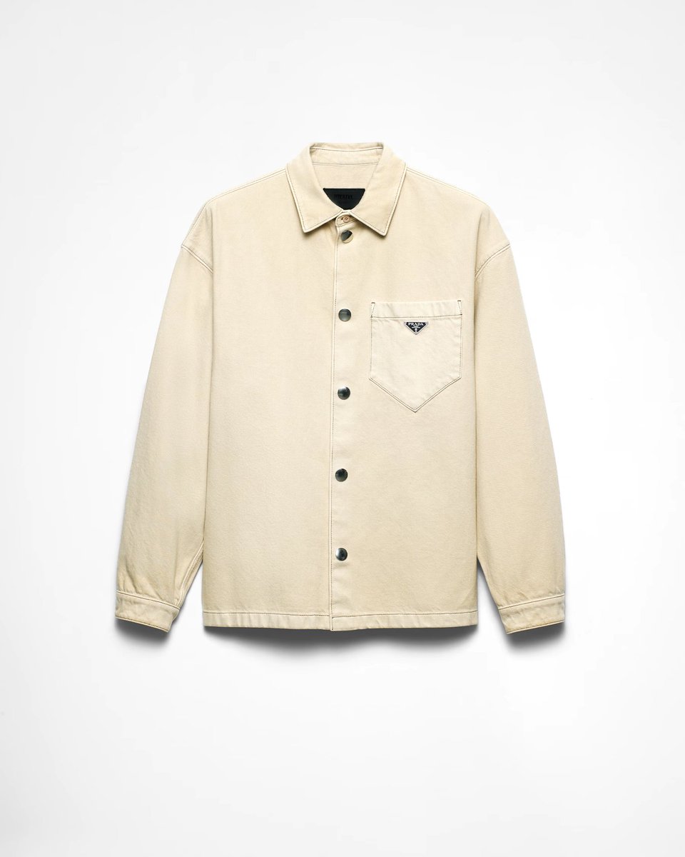 👔PRADA Worn bull-denim shirt

#KANGDANIEL
#강다니엘