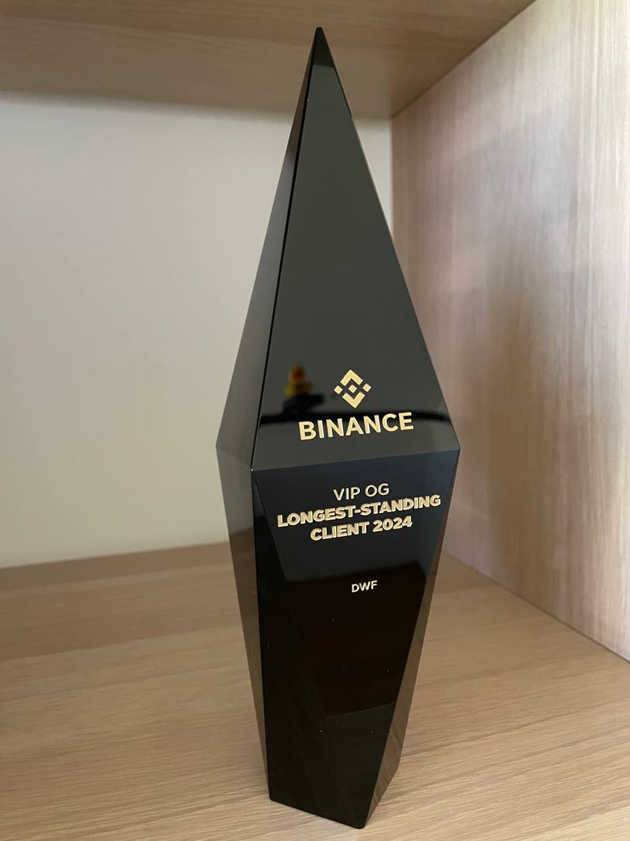 Time is flying, 5 years of trading just like one day! Thanks <a href="/binance/">Binance</a> <a href="/_RichardTeng/">Richard Teng</a> for such a nice gift and recognition. Keep working, growing and making crypto market better every day! LFG!