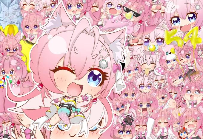 こよりちゃんデビュー1000日おめでとうー!!!!!!!!!!ホロライブのイラストを描くきっかけがこよりちゃんでした……これからも応援してます!! #こよりすけっち 