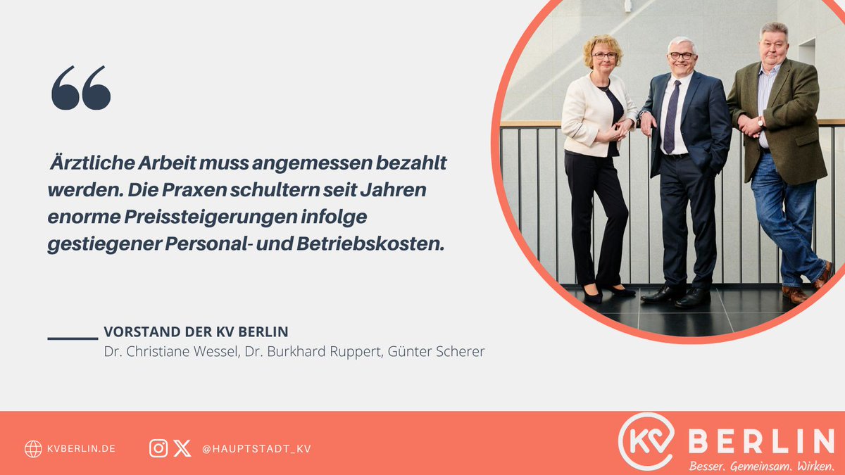 Die Verhandlungen zwischen der <a href="/kbv4u/">Kassenärztliche Bundesvereinigung (KBV)</a> &amp; dem <a href="/GKV_SV/">GKV-Spitzenverband</a> über eine Erhöhung des Orientierungswertes in 2025 wurden gestern Nachmittag ergebnislos beendet. Der <a href="/GKV_SV/">GKV-Spitzenverband</a> beharrte im Bewertungsausschuss auf einer Erhöhung um nur 1,6%. Das ist aus Sicht der Vertragsärzteschaft inakzeptabel