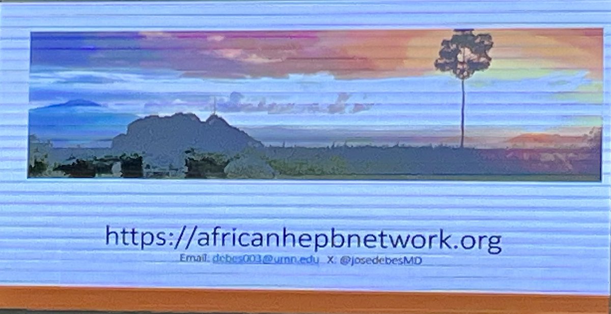Jesus Bañales (@jesusmbanales) on Twitter photo 🌍African Network for Hepatitis B Awareness and Education
🎯awareness/education 👉best and cheapest prevention strategy
📲hepB app available
👩💻website with all info
<a href="/AfricaHPBCC/">Africa HepatoPancreatoBiliary Cancer Consortium</a>
👉led by <a href="/JoseDebesMD/">Jose Debes MD PhD</a>
📍Mombasa, Kenya 🌍African Network for Hepatitis B Awareness and Education
🎯awareness/education 👉best and cheapest prevention strategy
📲hepB app available
👩💻website with all info
<a href="/AfricaHPBCC/">Africa HepatoPancreatoBiliary Cancer Consortium</a>
👉led by <a href="/JoseDebesMD/">Jose Debes MD PhD</a>
📍Mombasa, Kenya