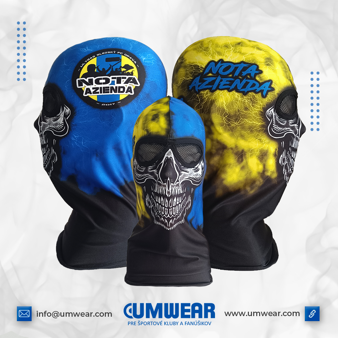 Balaclavas for fans of Czech club SFC Opava. 🇨🇿

✅ production from 20 pieces
✅ fast delivery
✅ for all European countries
✅ graphic assistance
✅ small family company on the market since 2016

✉️ contact: info@umwear.com

#ultras #fans #hooligans #ultraswear #supporters