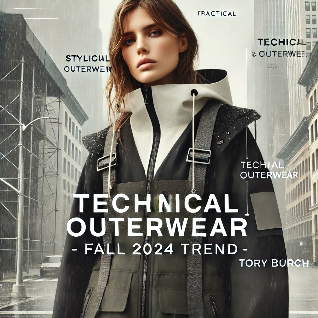 FashionPulseX's tweet photo. 🌧️ Technical outerwear is making waves this season! From stylish jackets to functional anoraks, brands like The Row and Tory Burch are leading the trend with pieces that combine practicality and style. Perfect for staying chic in unpredictable weather. #FallFashion  #FashionTrend https://t.co/FbY3R83KZb