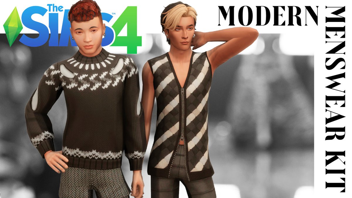 SIMato89's tweet photo. KIT REVIEW!! Don't miss my look into the Modern Menswear Kit for the Sims 4!
https://t.co/HfMXXyNJGf
#TheSims #TheSims4 #Sims4 #Sims4Kit #Sims4KitReview #ModernMenswear @simsfederation @simmersdigest @TheSimmersSquad @SimJammers https://t.co/TbwGuHPKRx