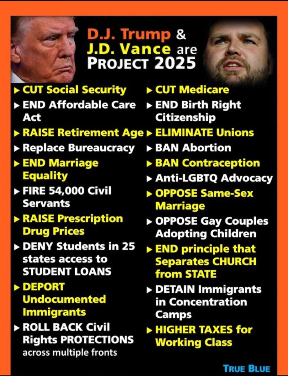 justjo2's tweet photo. @TrumpDailyPosts @realDonaldTrump #TrumpOwnsProject2025 https://t.co/dnr3uZlrx6