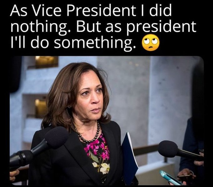 #HarrisWalzLandslide2024

Watching Kamala Harris explain how she didn't do jack shit as VP, but she'll do "something" if she becomes President... 🤦‍♂️