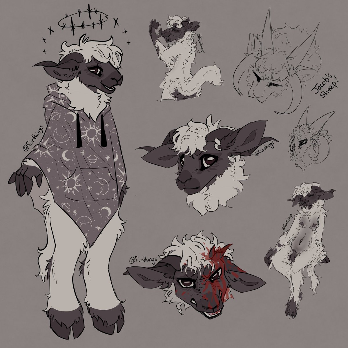 dingingle's tweet photo. It's been a while but: sheep nudity! Not super explicit and it has the username tags of my other acc but ahh who cares https://t.co/lXD9C1rQRC