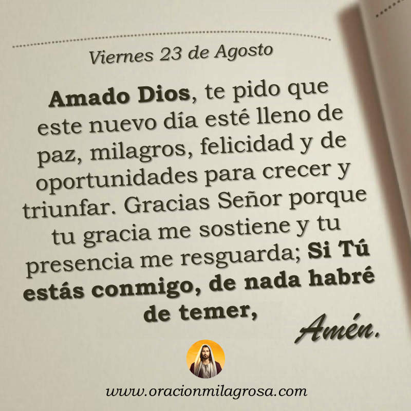 oracion_milagro's tweet photo. Oración para el viernes 23 de agosto de 2024: https://t.co/6LUuyQoheJ