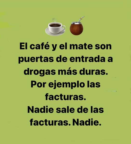 El único que está logrando que dejemos ESTA droga es <a href="/JMilei/">Javier Milei</a>... 🤣