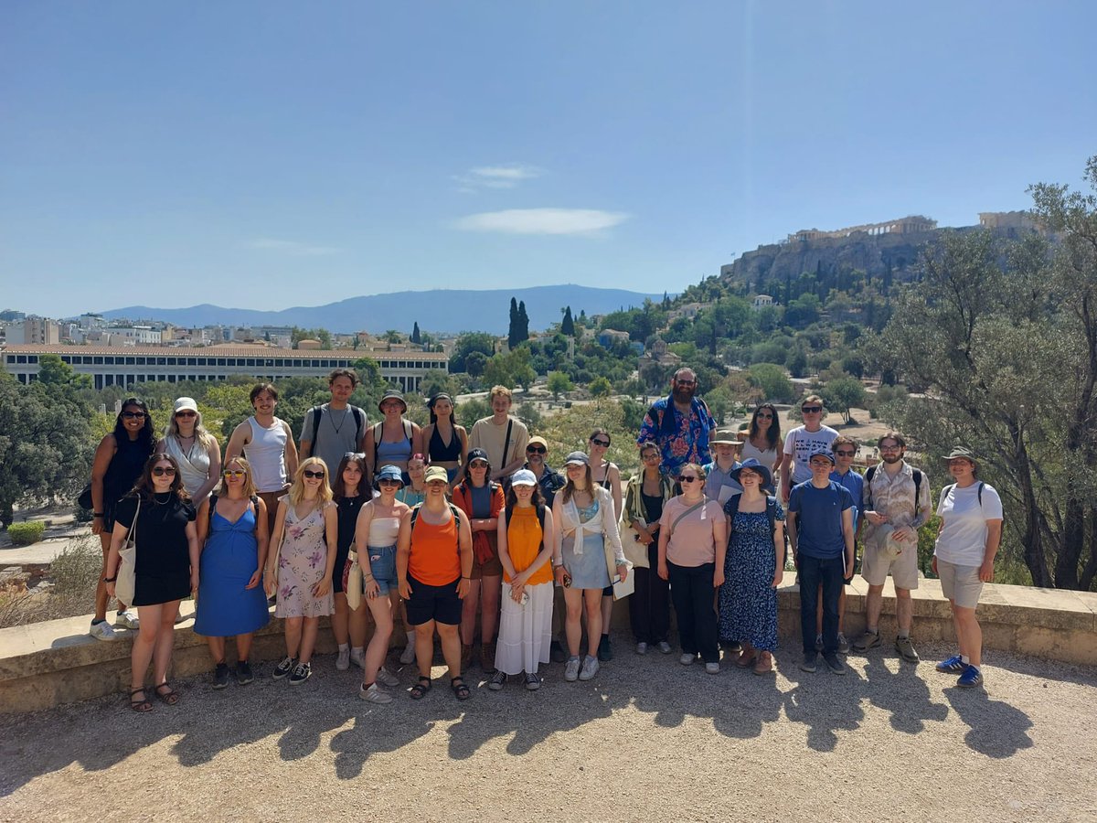 Week one of the <a href="/BSAthens/">The British School at Athens</a> Undergraduate Course well under way! This week, we’ve taken our students to the many sites and museums of Athens. More of Attica, central Greece, and the Peloponnese to come 🤩