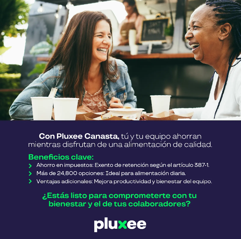Roder1309x's tweet photo. ¿Sabías que puedes reducir tu carga fiscal y al mismo tiempo ofrecer un gran beneficio a tus colaboradores? 🌟🌟 ¡Arranca el calendario tributario con el pie derecho con Pluxee Canasta! 💼 🔗 aquí:https://t.co/bVu4gLVIav https://t.co/xr6rfi3PBA