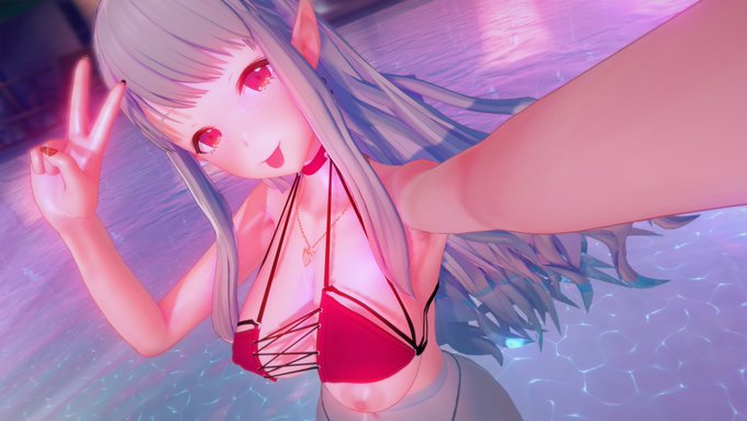 ナイトプールで浮かれエルフ 