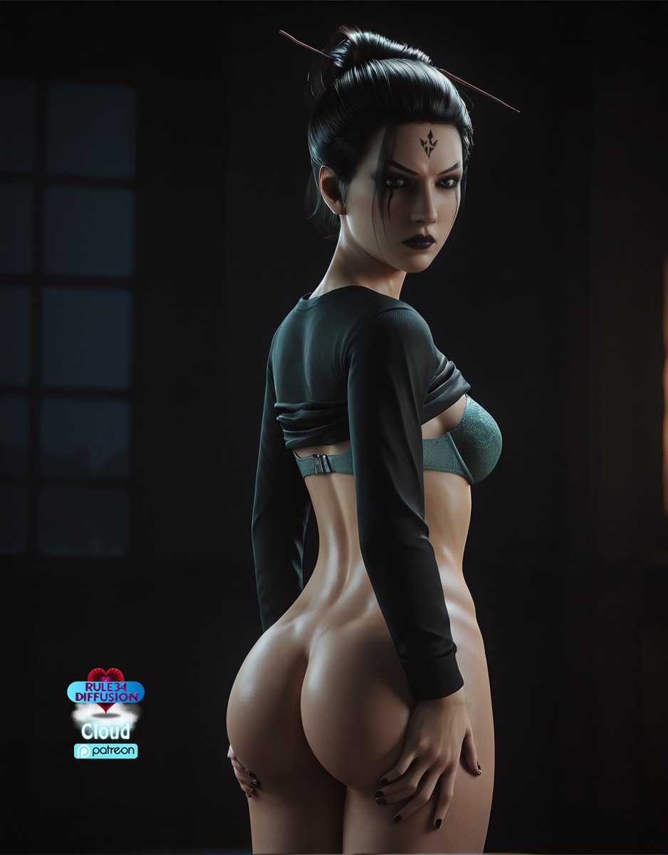Rule34Diffusion's tweet photo. New Training Record......1 IMAGE! 😂 Also the surprise!
Idk her name, but I thought she looked pretty.

Character From Black Myth: Wukong
(The first image is what I used)
As you can tell she kinda has the same head position in the second image(that model alone) due to only using one image xD

However, the final two images is when I mixed in another model I trained off of many more images of her to help mitigate the issue.

#BlackMythWukong #BlackMythgame #BlackMyth #rule34 #rule34diffusion