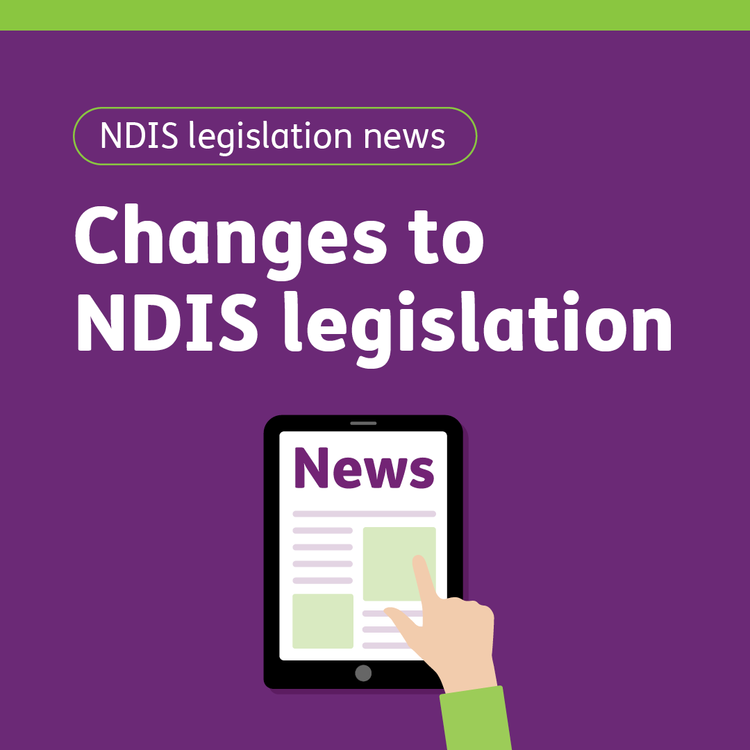 NDIS's tweet photo. Yesterday, the National Disability Insurance Scheme Amendment Bill 2024 was passed by the Parliament.

It has not come into effect yet, so there is not any immediate change. Learn more about what it means for participants and the disability community: https://t.co/nKIdAtBY7U https://t.co/hV1KNmsBkg