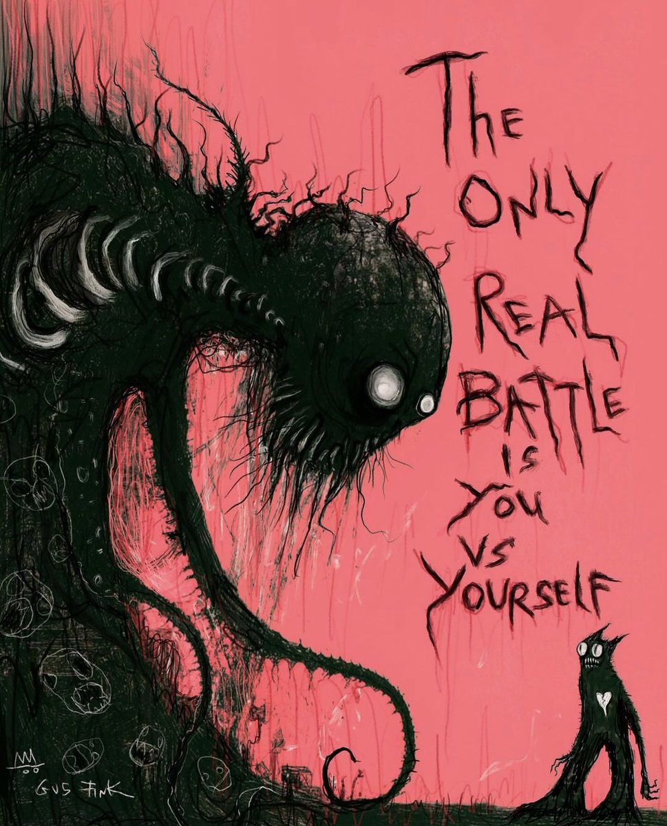 You vs You

#Art by Gus Fink