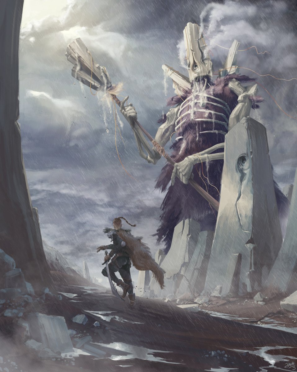 Stone Ancient by Jonas Büttner
artstation.com/artwork/EVyQEA