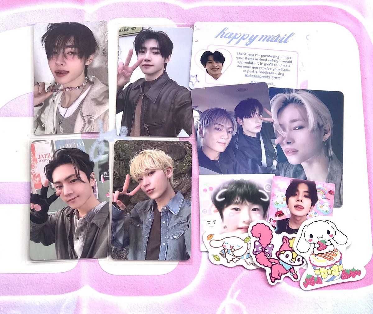 pshhaulz's tweet photo. π¬ #iceymails from @jakeyluvbot_
hi! the pcs arrived safely~ thank u so much for the smooth & fast transaction π«ΆπΌπ
#cheskaproofs https://t.co/a4oZnQ1YPe